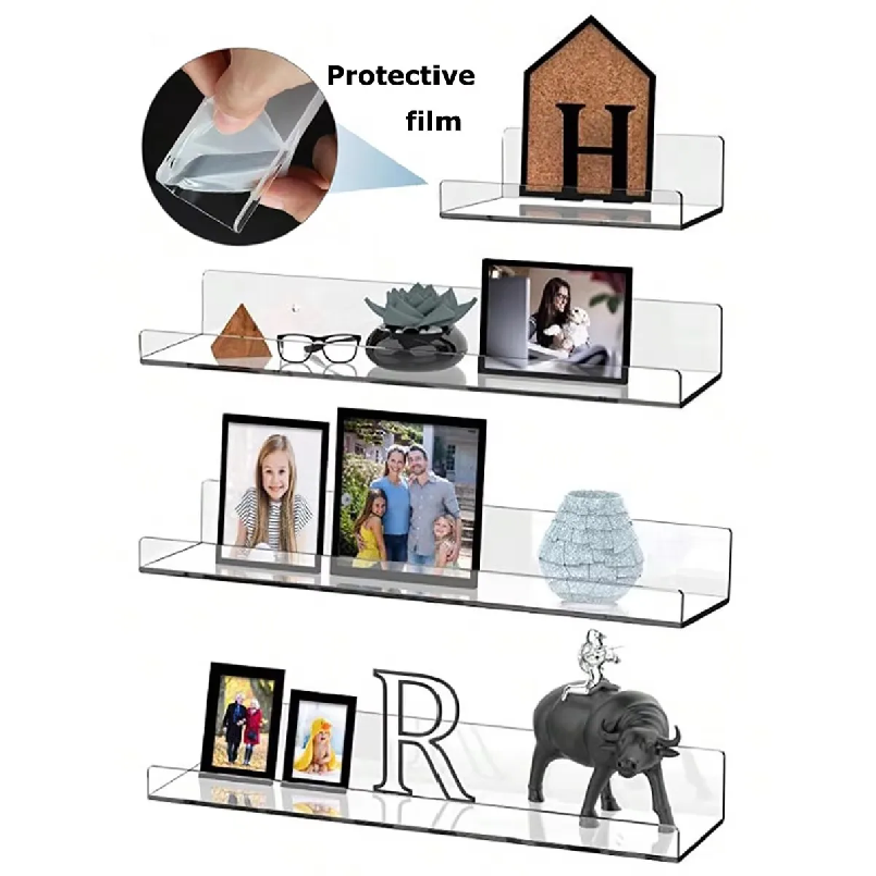 Clear Acrylic Book Stand Holder - Suporte de Armazenamento de Acrílico Transparente