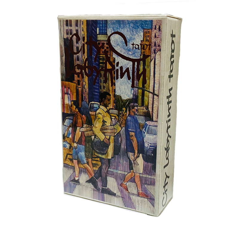 Tarot Deck With Guidebook - Cartas de Tarot City Labyrinth, Baralho