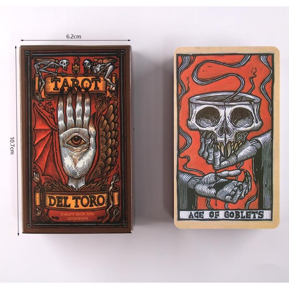 Tarot Deck With Guidebook - Tarot Del Toro Um baralho e