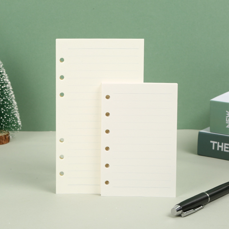 A5 Spiral Dotted Grid Notebook - A5 a6 a7 folha solta caderno