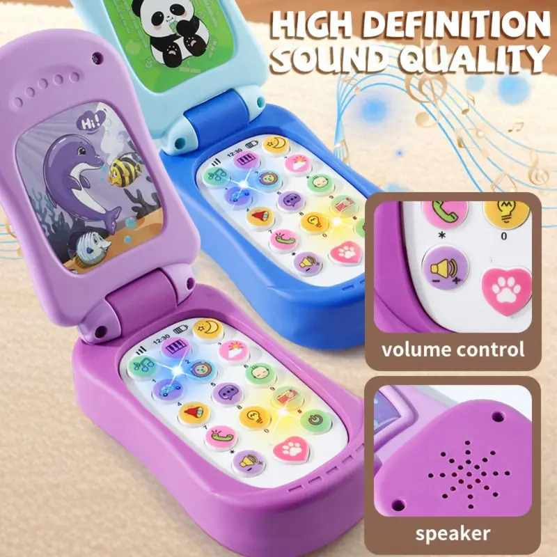 Music - Brinquedo de Telefone Móvel com Capa