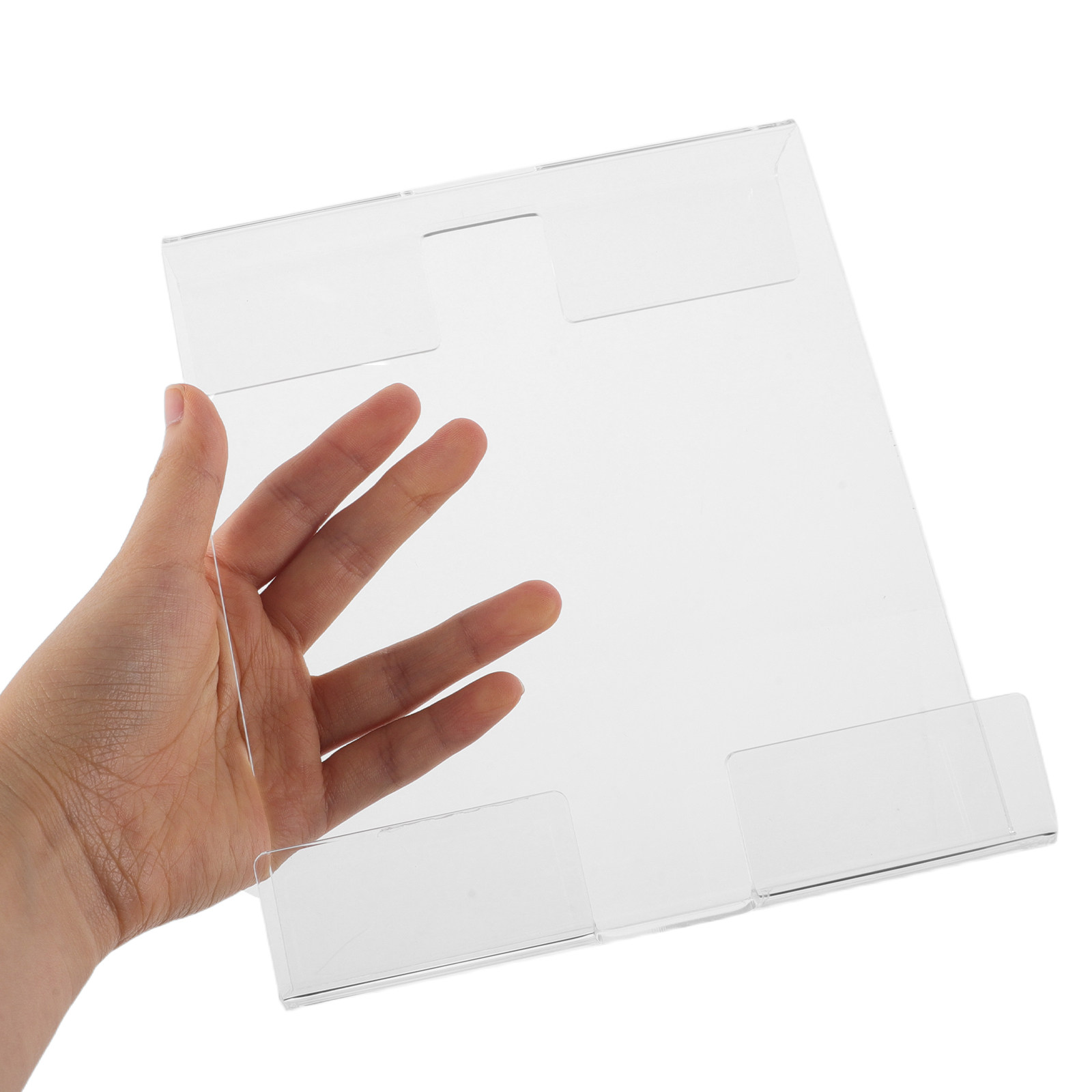 Clear Acrylic Book Stand Holder - Suporte de Leitura para Bicicleta de
