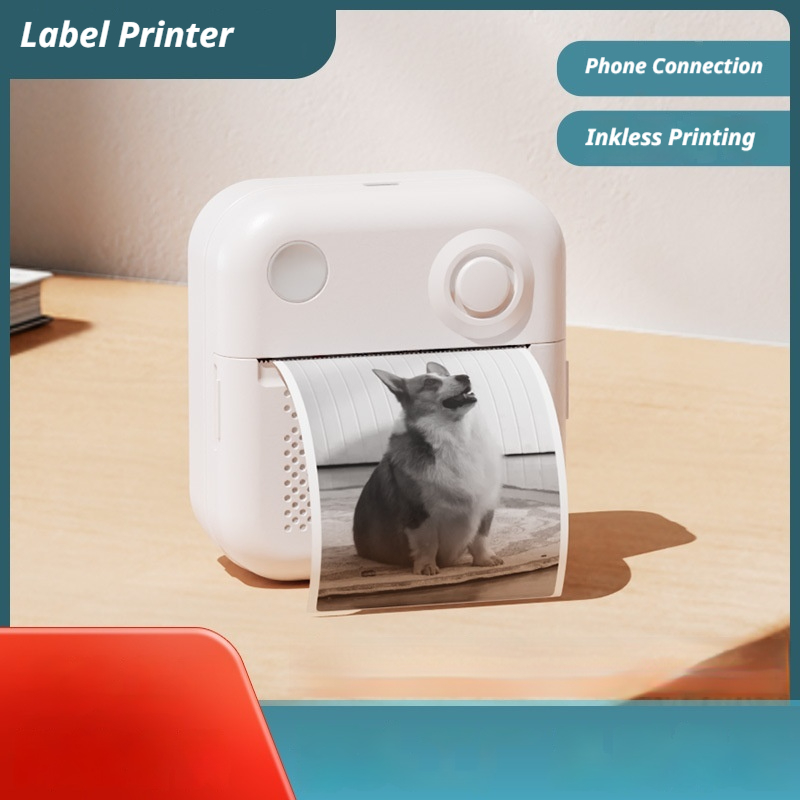 Mini Pocket Thermal Printer Paper Roll - Mini impressora térmica bluetooth de bolso