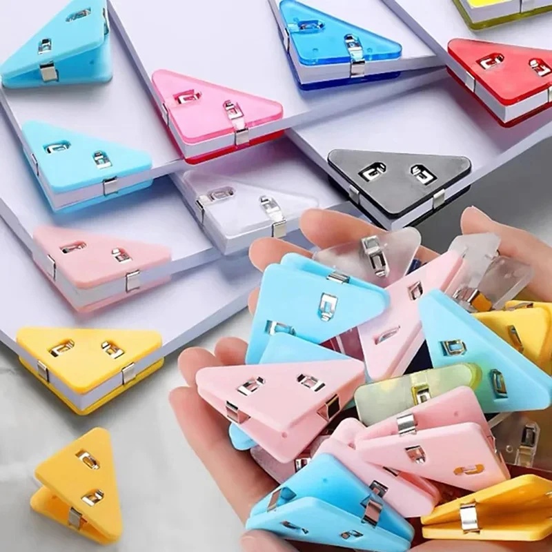 Stationery Books - Clipes Criativos em Forma de Triângulo
