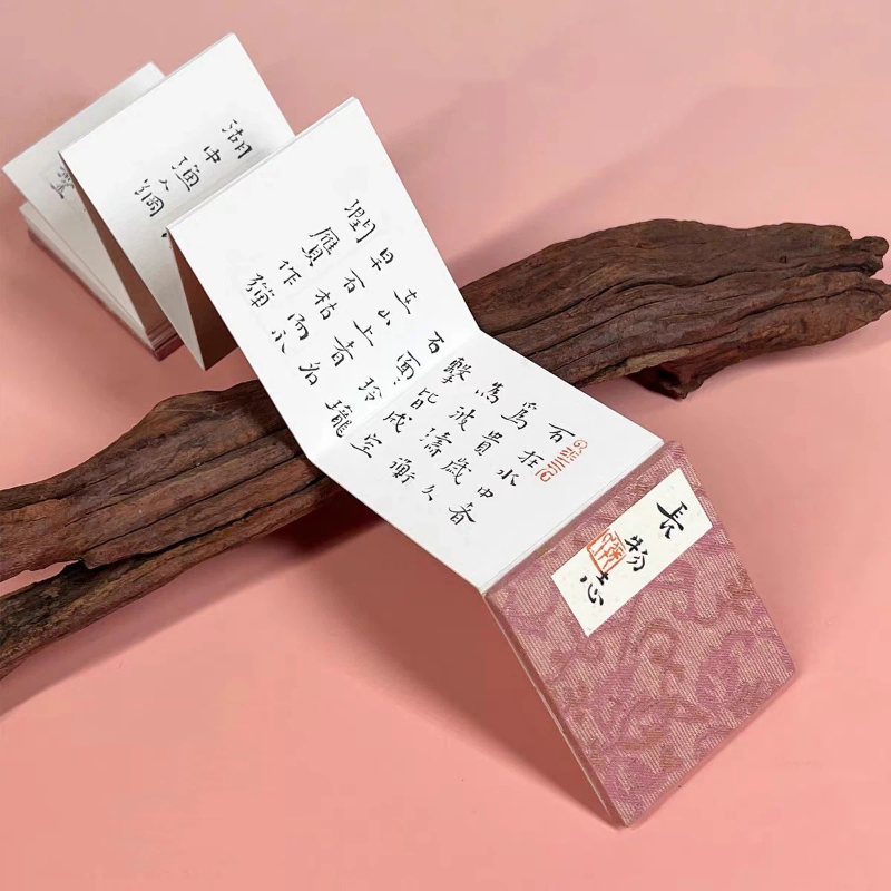 Chinese Calligraphy Practice Book - Mini Álbum de Papel Xuan Chinês