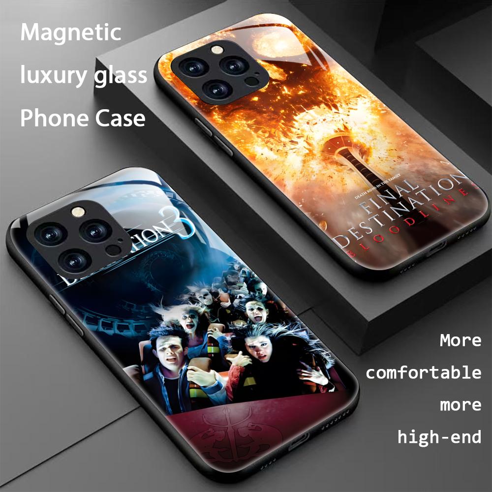 Movies - Capa de Celular Magnética de Vidro