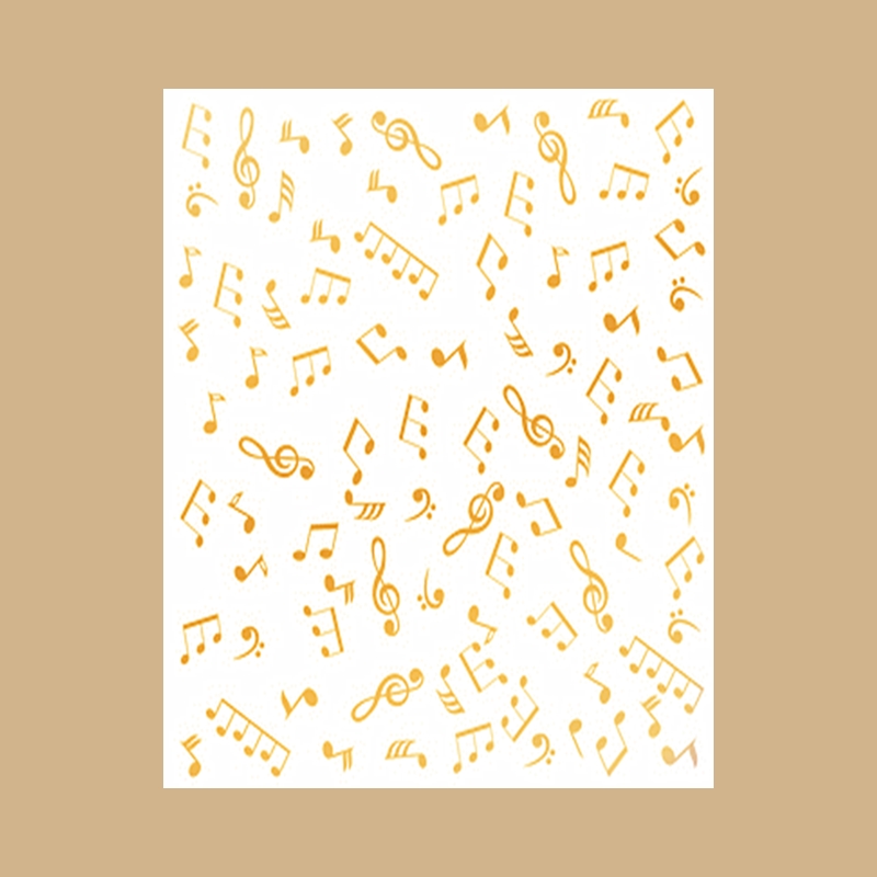 Blank Sheet Music Notebook - Placa de folha quente que fluindo