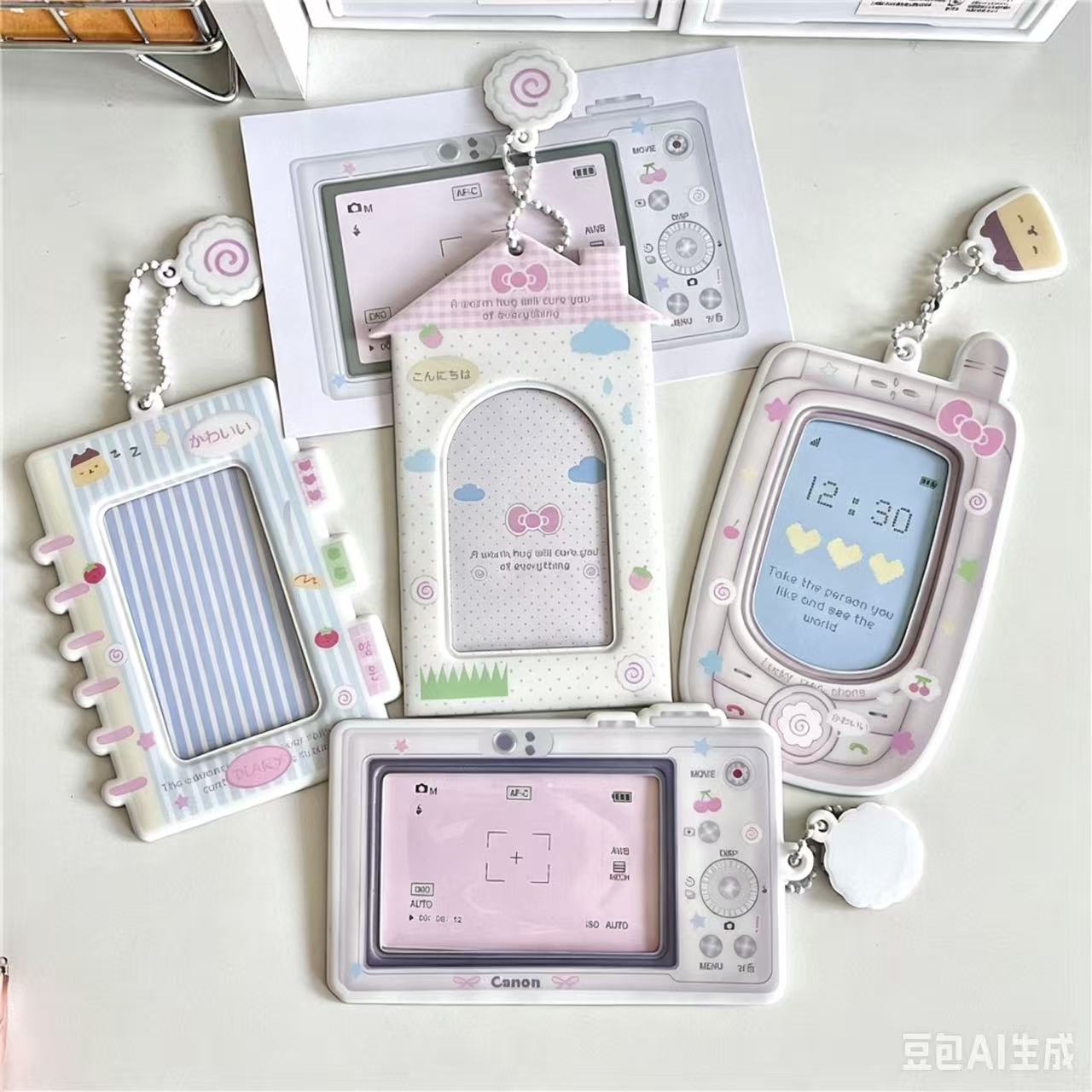 Kpop Photo Card Binder 3 Inch - 1PC Porta-Photocard de Desenho Animado Kpop