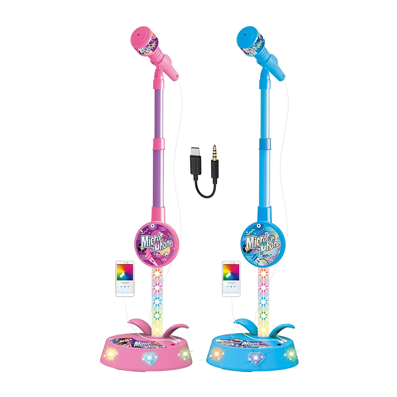Music - Microfone para Crianças com Suporte, Sem