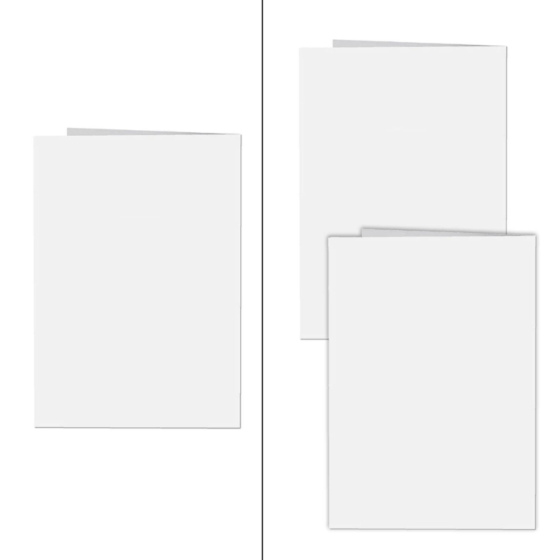 Blank Sheet Music Notebook - Cartão felicitações diy falando gravável com