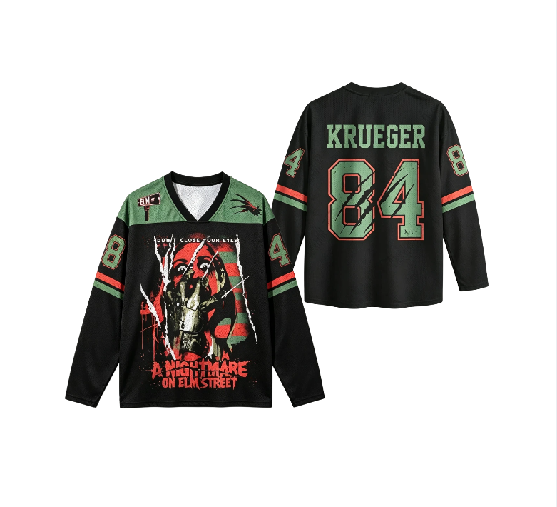 Movies - Camiseta retrô com decote em V,