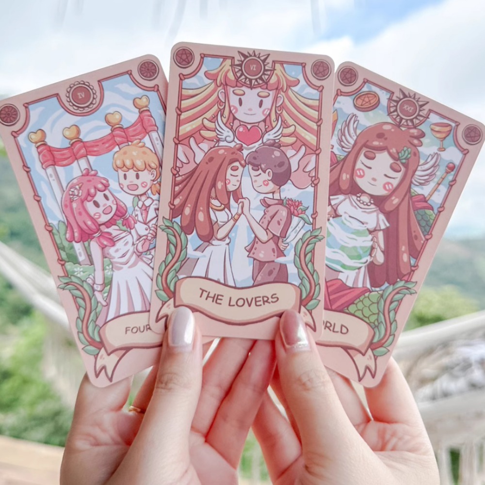 Tarot Joyful Journey 12*7cm co - Tarot Deck With Guidebook avaliação e preço