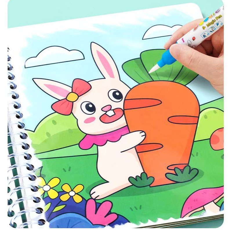 Livro de desenho de água mágic - Reusable Water Magic Coloring Book avaliação e preço