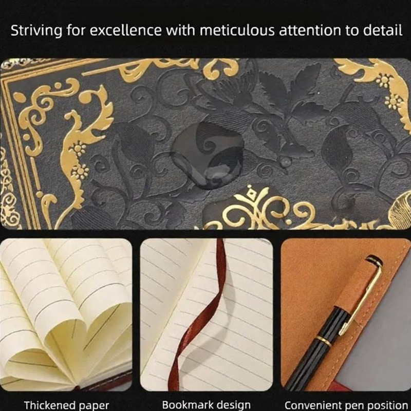 Caderno Digital Vintage A5 com - Vintage Leather Journal Notebook avaliação e preço