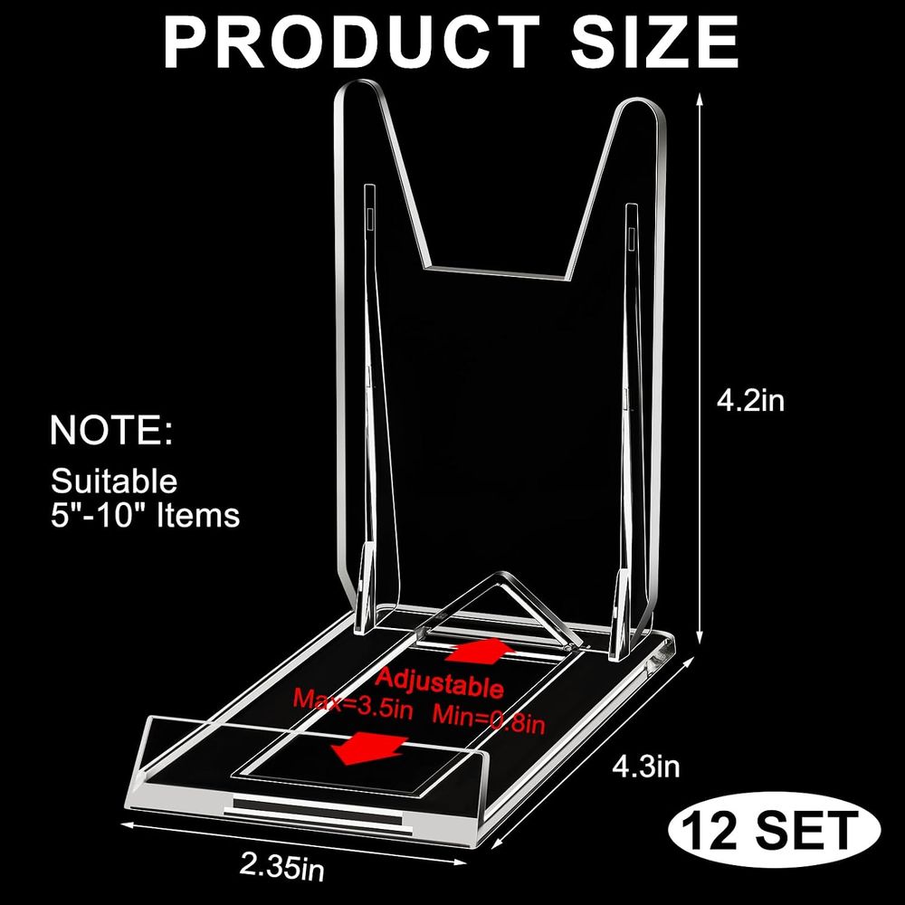 Suporte Ajustável de Acrílico  - Clear Acrylic Book Stand Holder avaliação e preço