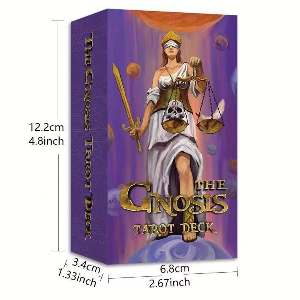 Baralho de Tarô Gnosis com 78  - Tarot Deck With Guidebook avaliação e preço