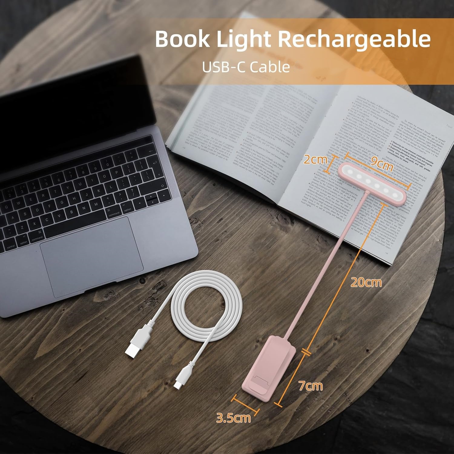 Luminária de Leitura com Clipe - Books avaliação e preço