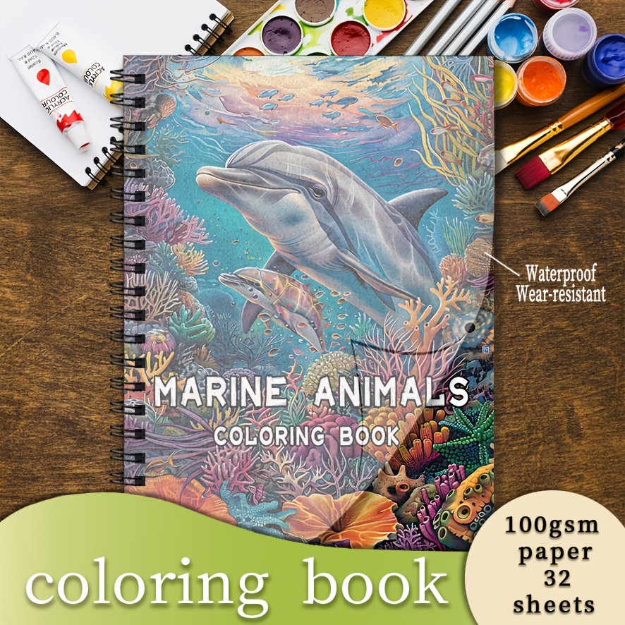 Livro para colorir - 8,3 x 11, - Adult Coloring Book Stress Relief avaliação e preço