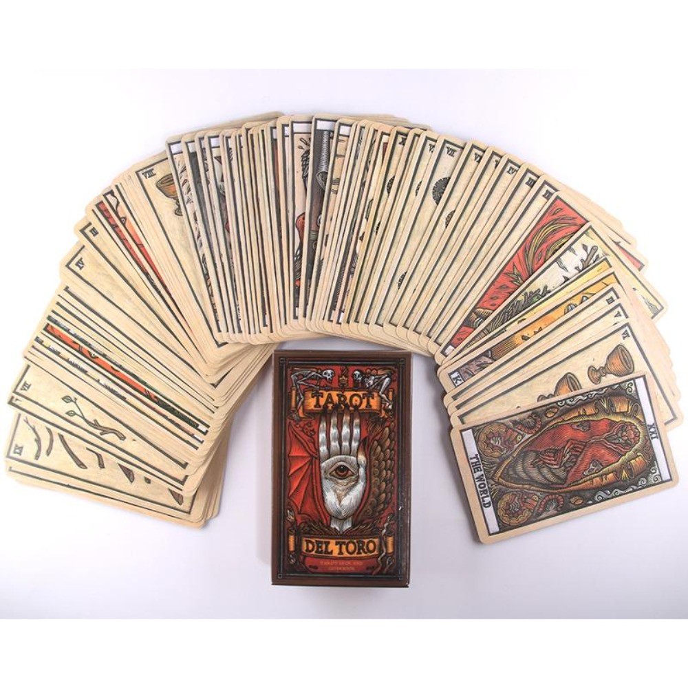 Tarot Del Toro Um baralho e gu - Tarot Deck With Guidebook avaliação e preço