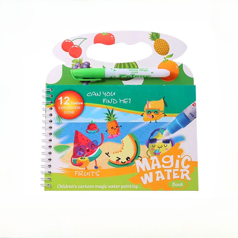 Livro mágico de pintura a água - Reusable Water Magic Coloring Book avaliação e preço