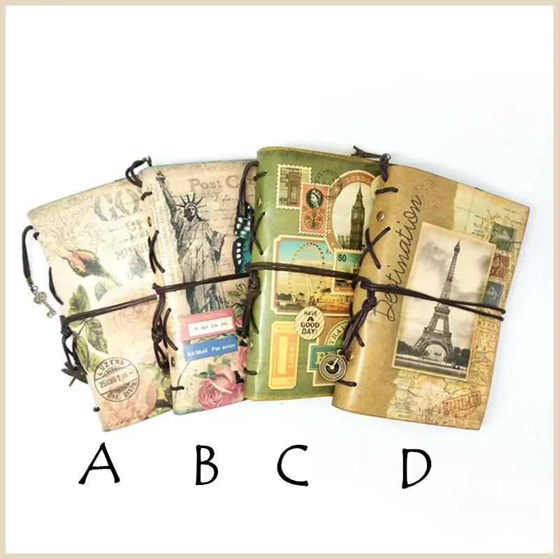 Mini caderno vintage feito à m - Vintage Leather Journal Notebook avaliação e preço