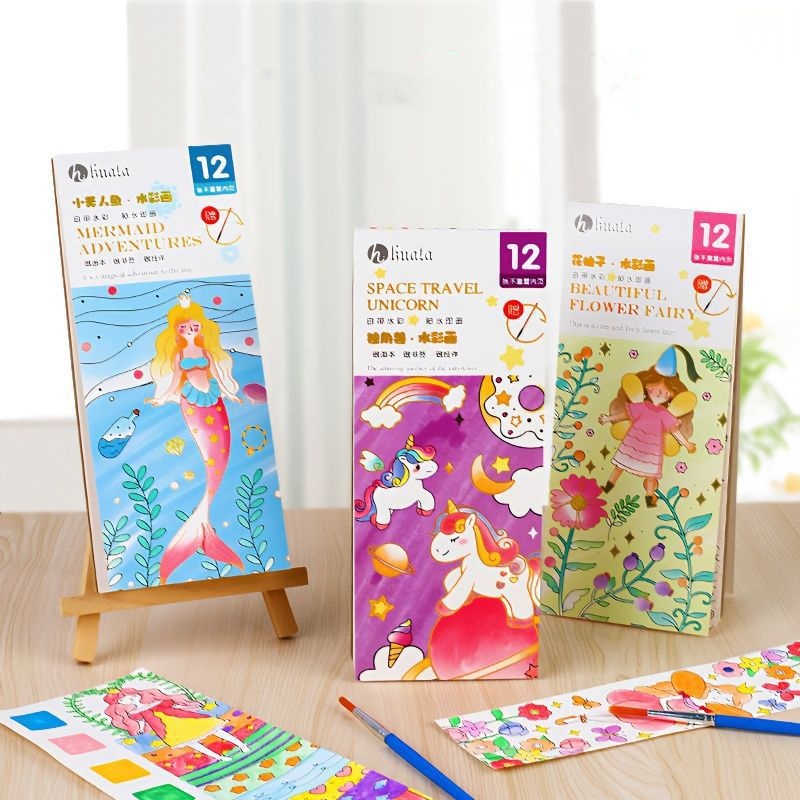 Bview Art Magic Livro de color - Reusable Water Magic Coloring Book avaliação e preço