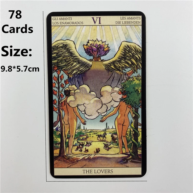 Baralho de Cartas de Tarô Back - Tarot Deck With Guidebook avaliação e preço