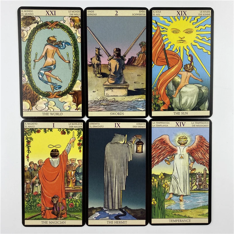 Baralho de Cartas de Tarô Back - Tarot Deck With Guidebook avaliação e preço