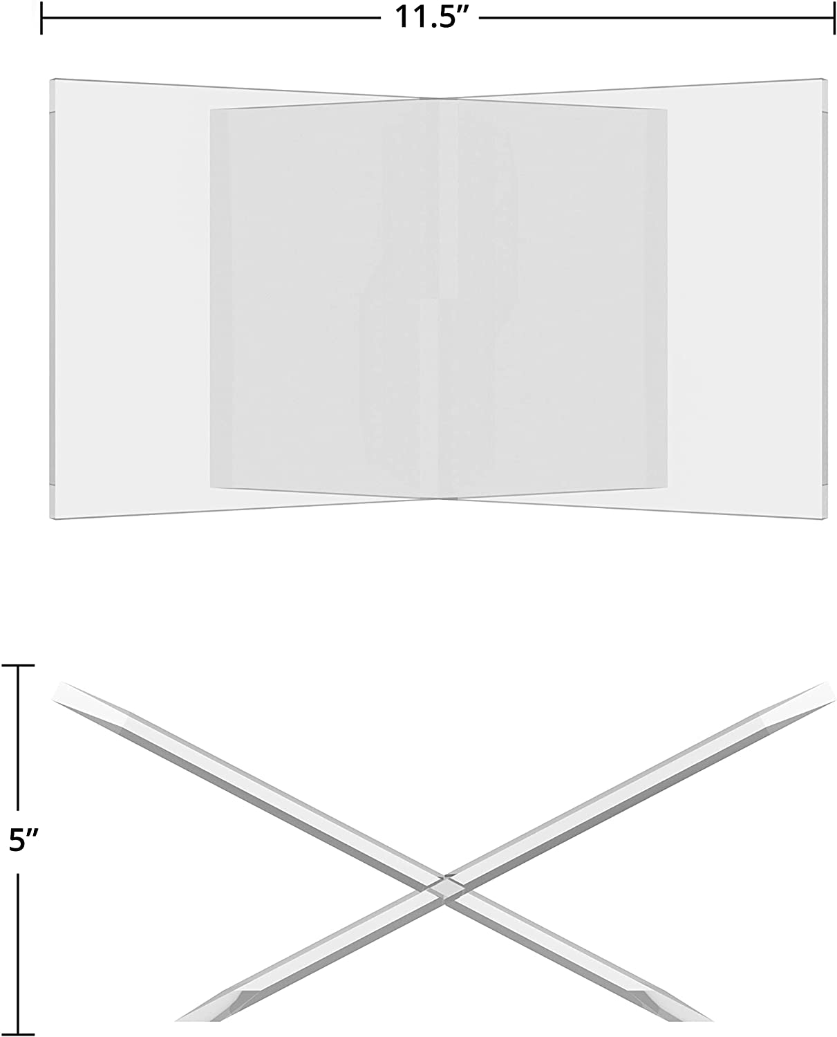 Suporte de Exibição para Livro - Clear Acrylic Book Stand Holder avaliação e preço