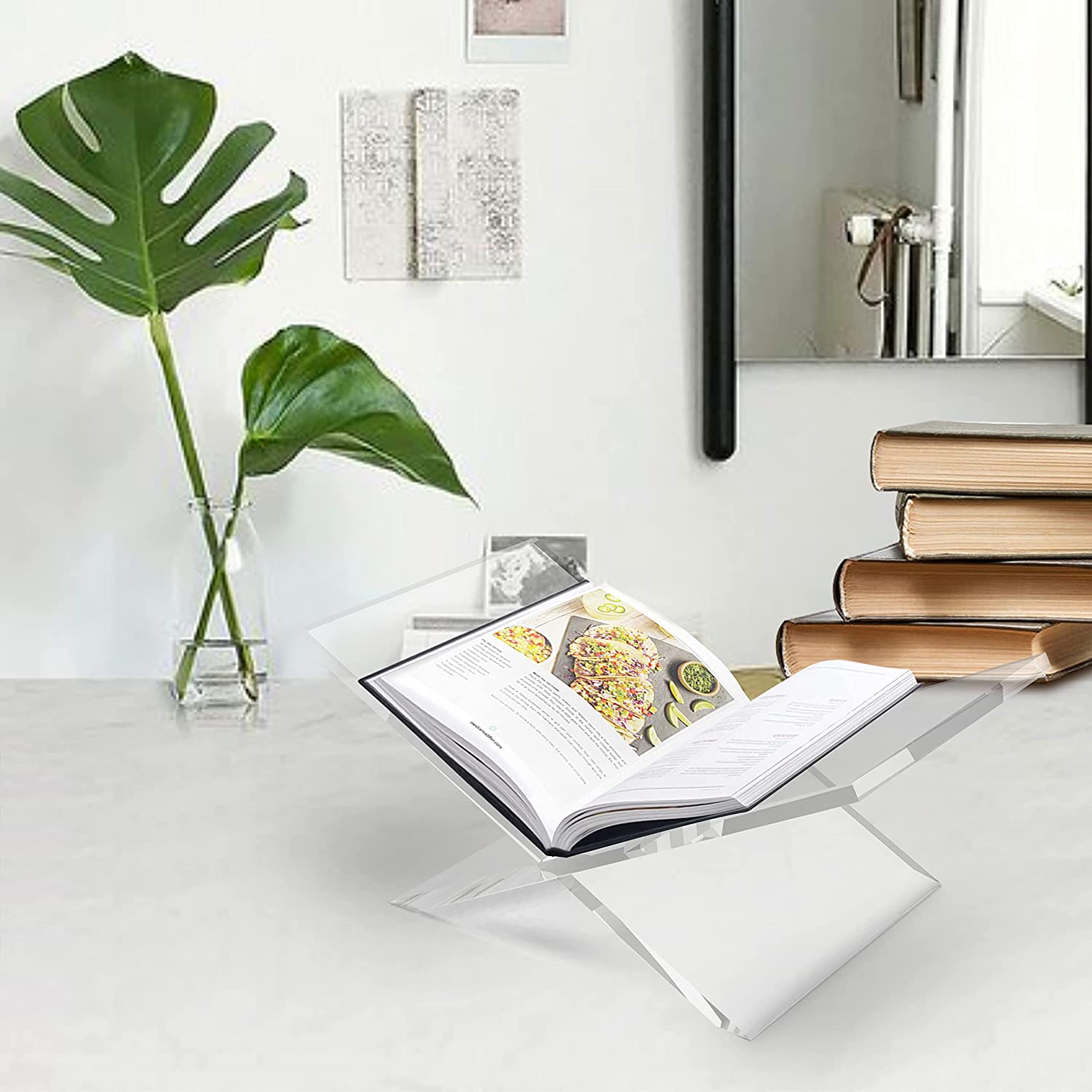 Suporte de Exibição para Livro - Clear Acrylic Book Stand Holder avaliação e preço