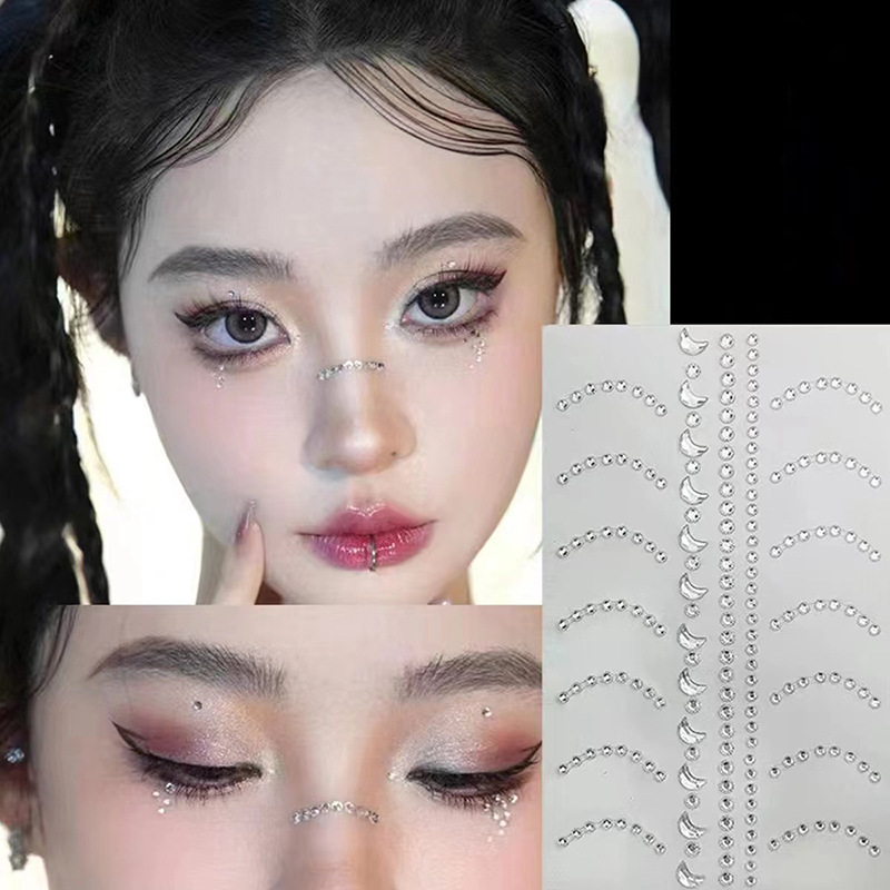 Adesivos Faciais de Strass em  - Music avaliação e preço