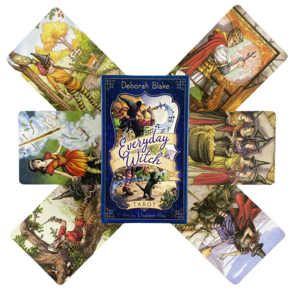 Baralho de cartas de tarô de b - Tarot Deck With Guidebook avaliação e preço