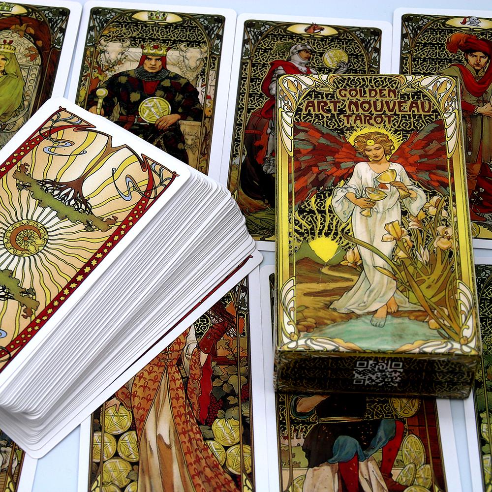 Baralho de Tarô Art Nouveau Do - Tarot Deck With Guidebook avaliação e preço