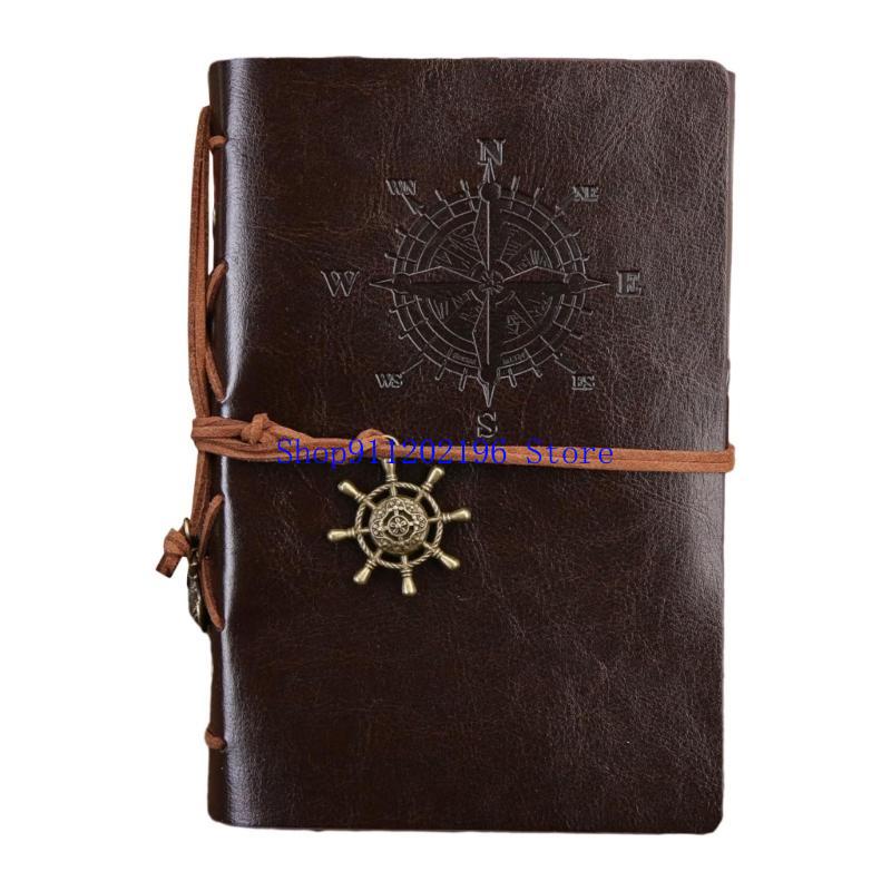 Diário viagem couro P82A com 1 - Vintage Leather Journal Notebook avaliação e preço
