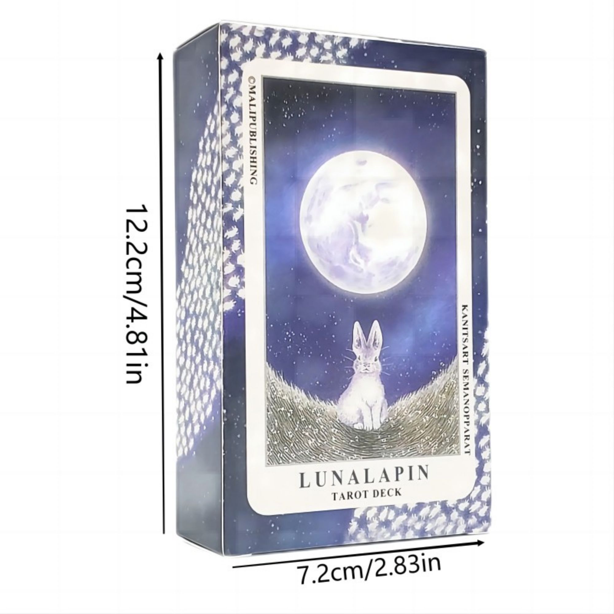 Tarot inglês completo 12*7 cm  - Tarot Deck With Guidebook avaliação e preço