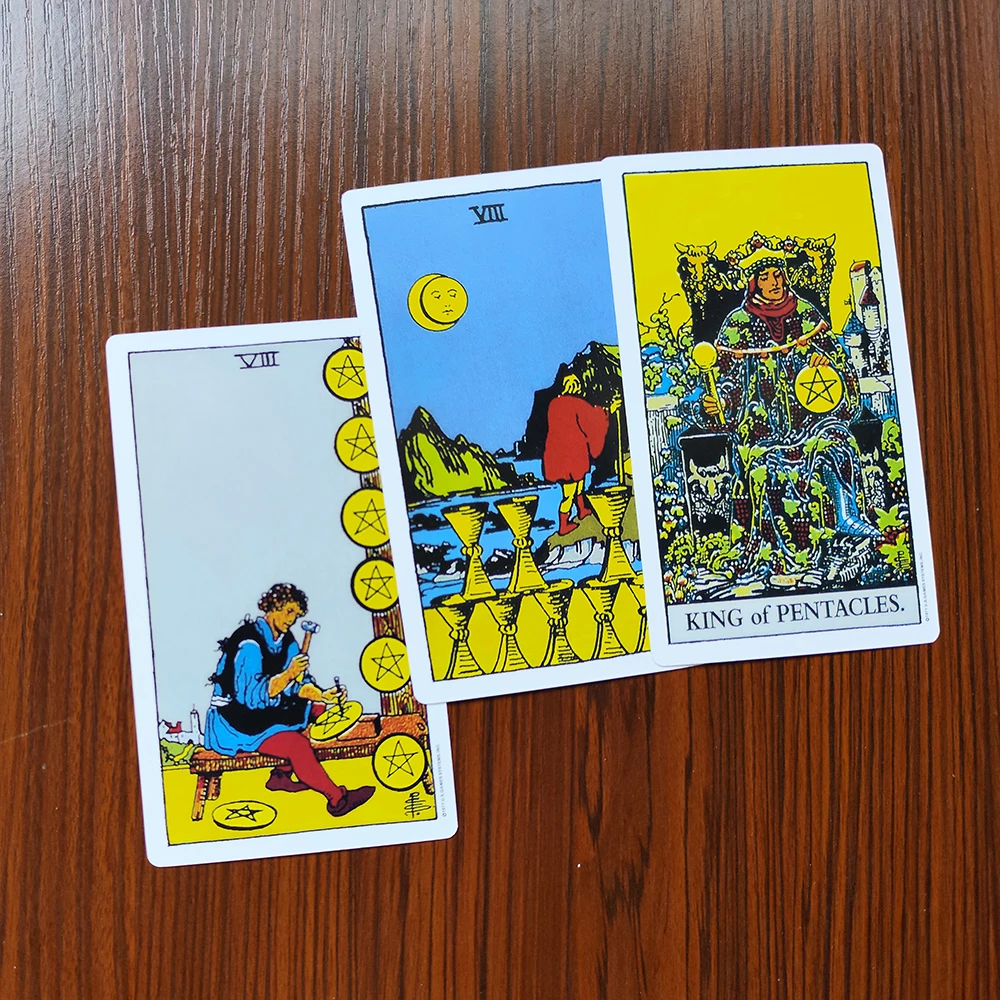12cmx7cm o piloto adivinhação  - Tarot Deck With Guidebook avaliação e preço