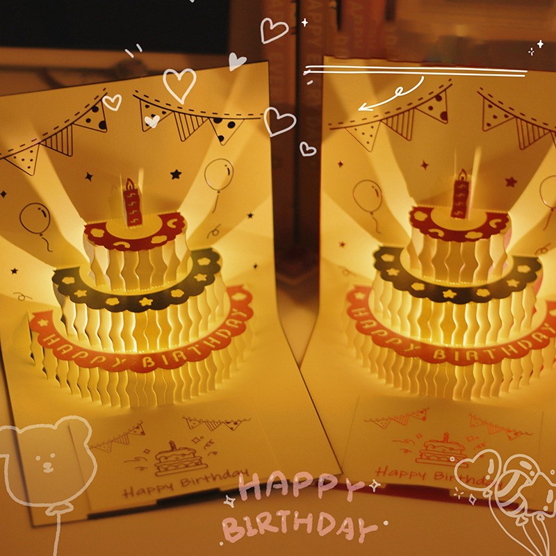 Cartão de aniversário com luz  - Blank Sheet Music Notebook avaliação e preço