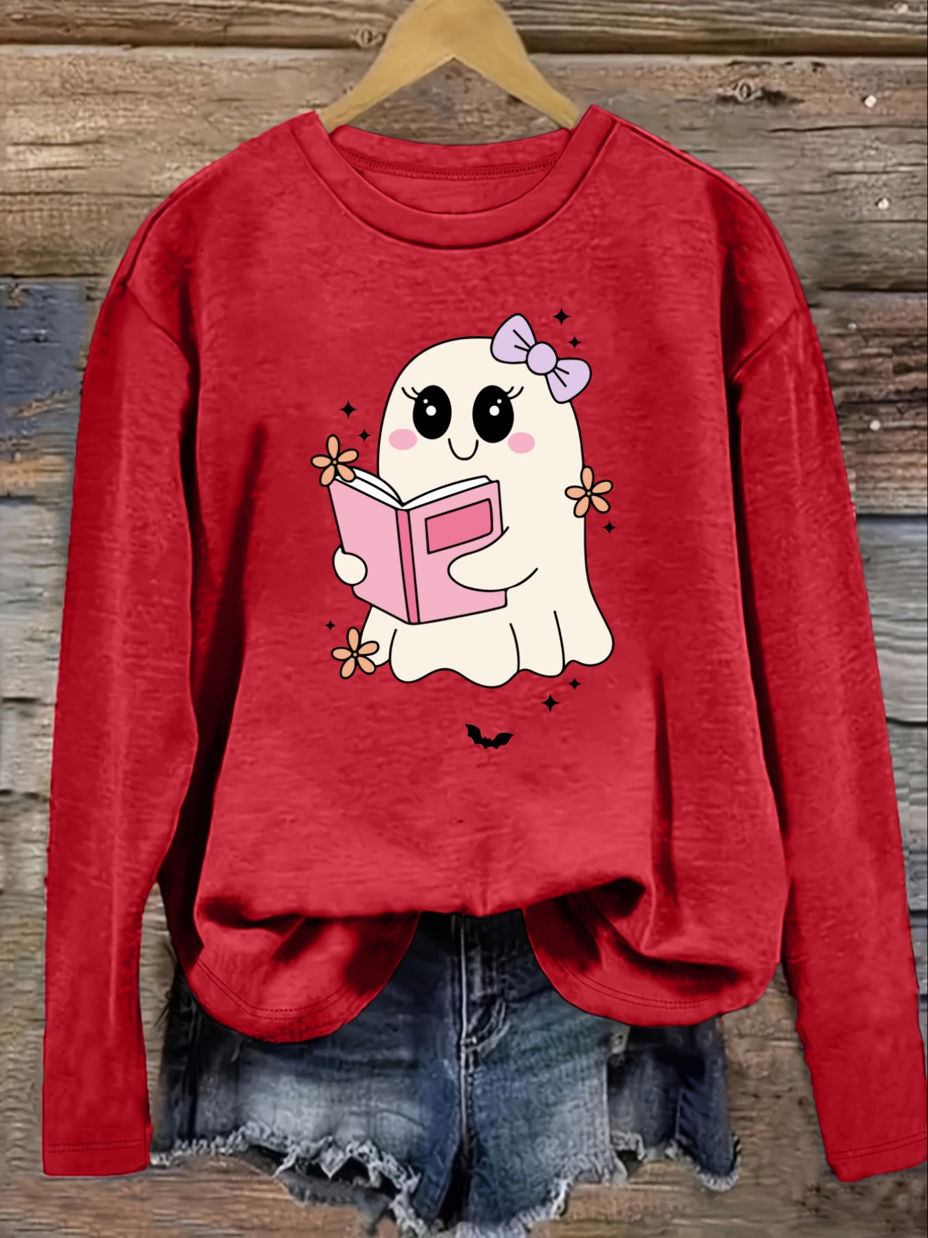 Camiseta Feminina Casual de Ma - Books avaliação e preço