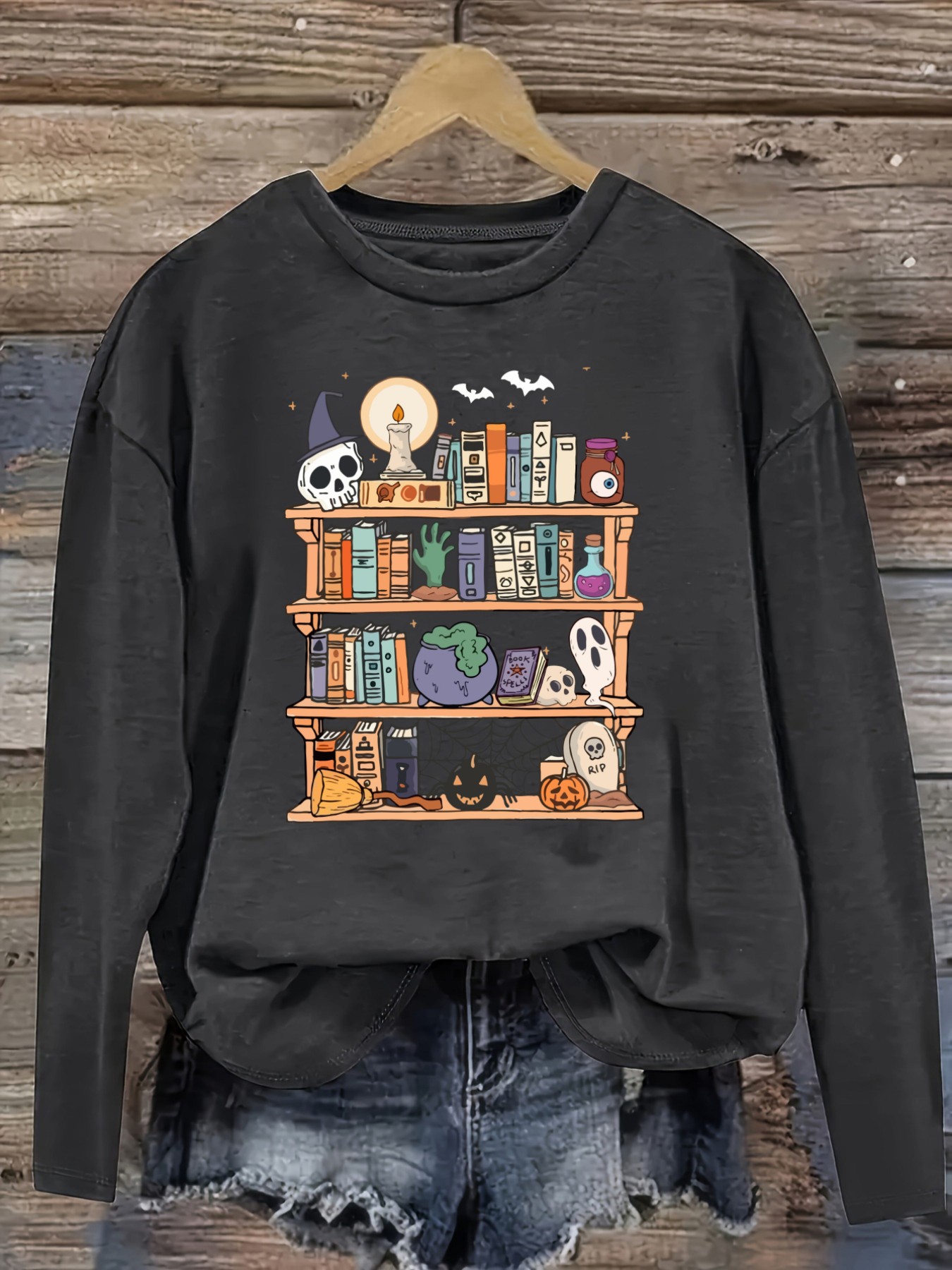 Camiseta Feminina Casual de Ma - Books avaliação e preço