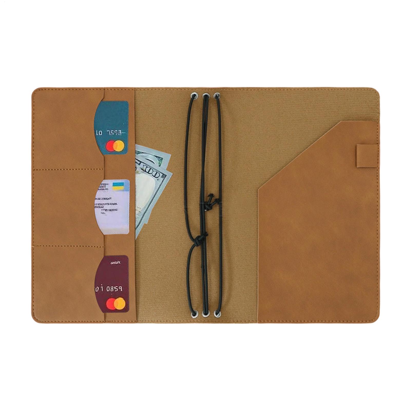 Capa para Caderno A5 em Couro  - Vintage Leather Journal Notebook avaliação e preço