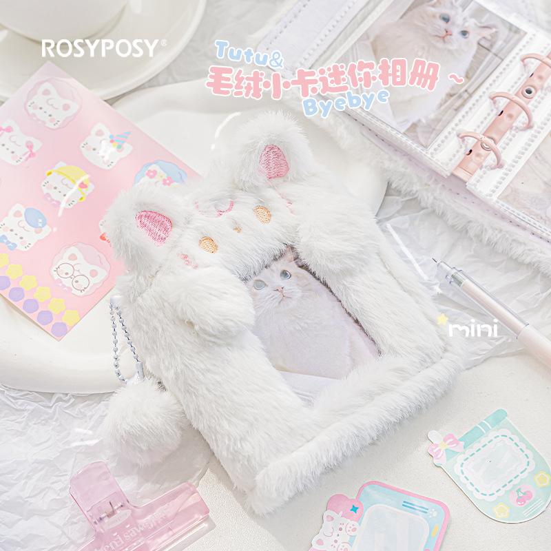 3 polegada bonito pelúcia bind - Kpop Photo Card Binder 3 Inch avaliação e preço