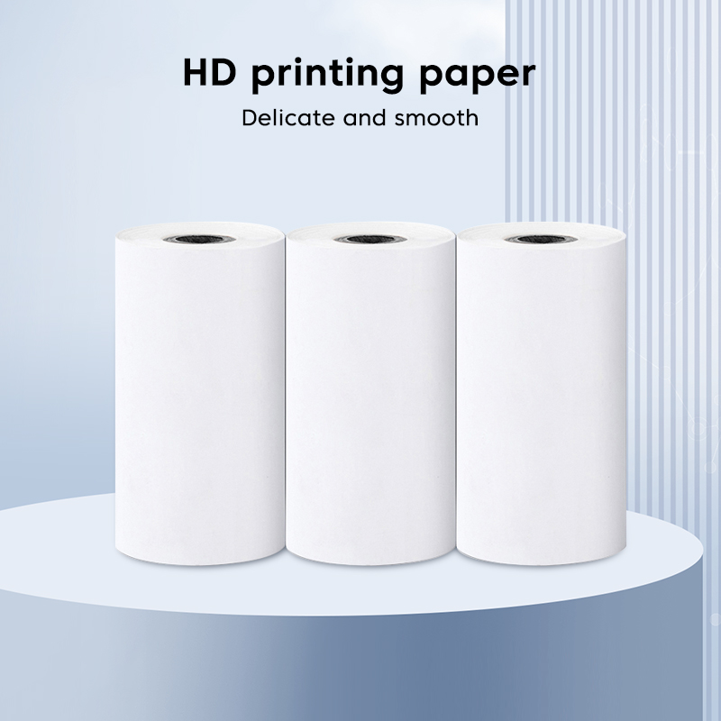 Rolo de papel térmico autoades - Mini Pocket Thermal Printer Paper Roll avaliação e preço