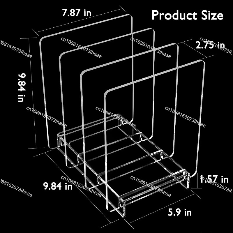 Suporte de revista acrílico tr - Clear Acrylic Book Stand Holder avaliação e preço