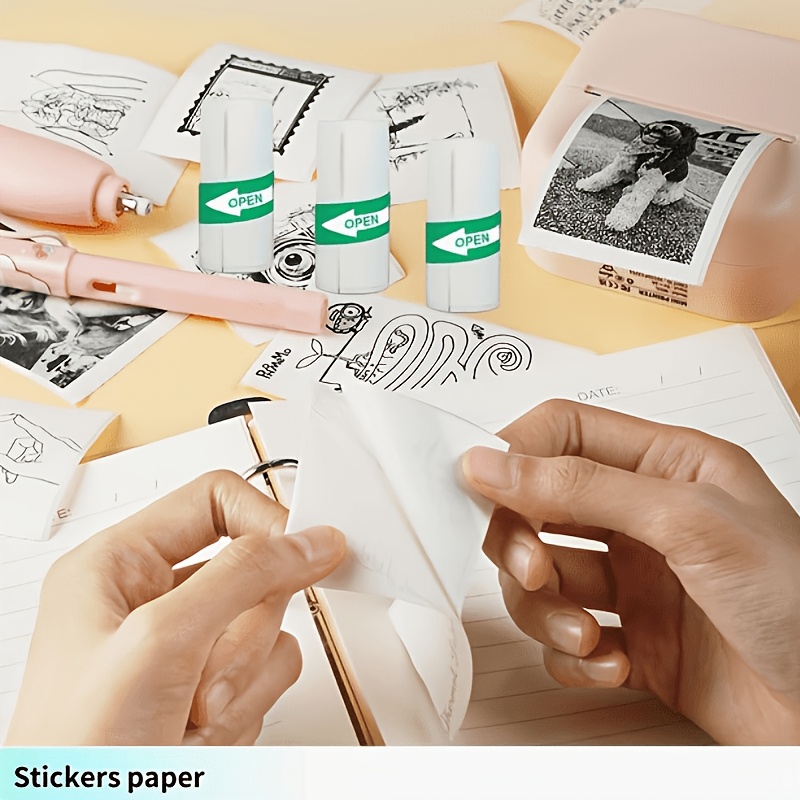 13 Rolos de Papel Térmico Mini - Mini Pocket Thermal Printer Paper Roll avaliação e preço