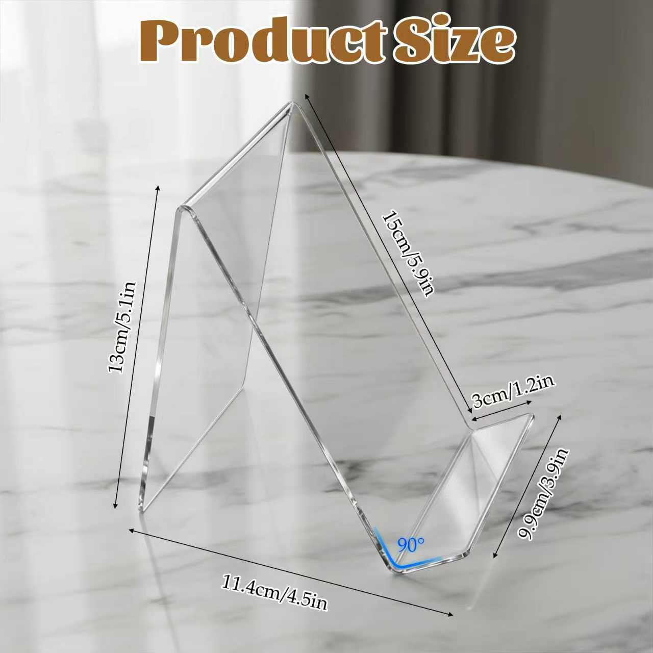 Suporte de Livros em Acrílico  - Clear Acrylic Book Stand Holder avaliação e preço