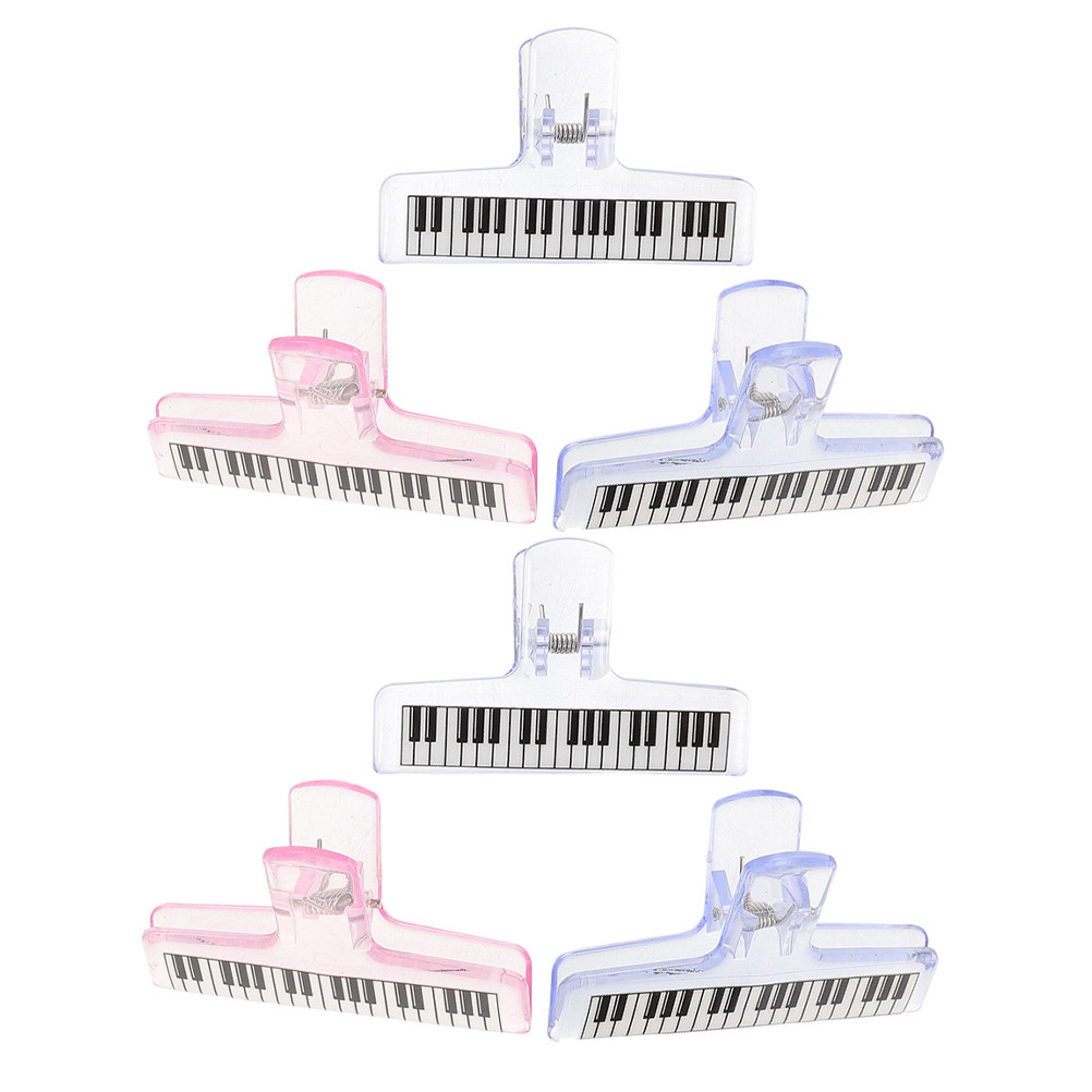 6 Peças de Clipes para Suporte - Clear Acrylic Book Stand Holder avaliação e preço