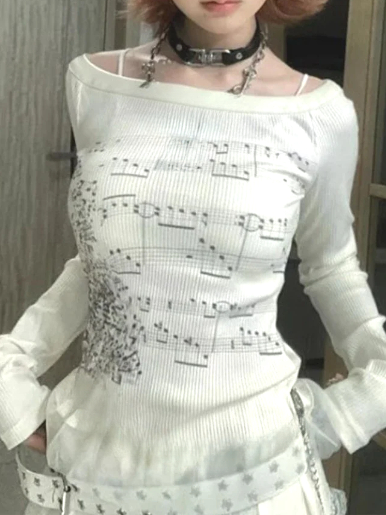 Camiseta de Manga Longa com Es - Music avaliação e preço