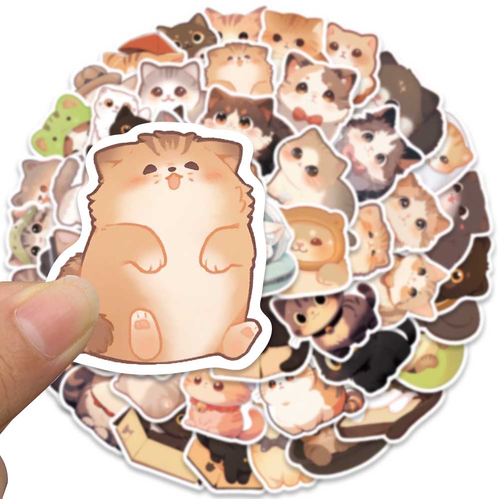 50 Adesivos de Gato com Olhos  - Magazines avaliação e preço