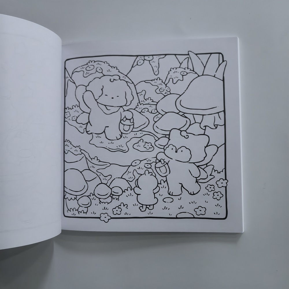 Livro de colorir fofo e aconch - Adult Coloring Book Stress Relief avaliação e preço