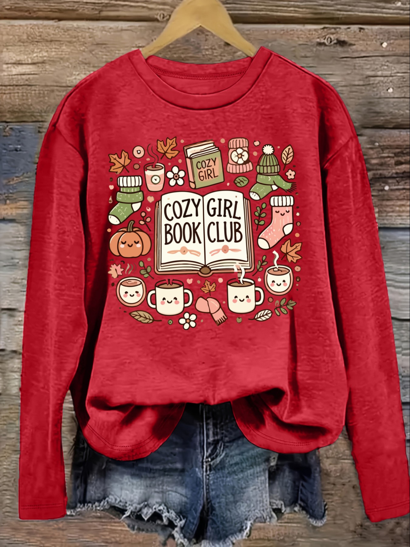Camiseta Feminina Casual de Ma - Books avaliação e preço
